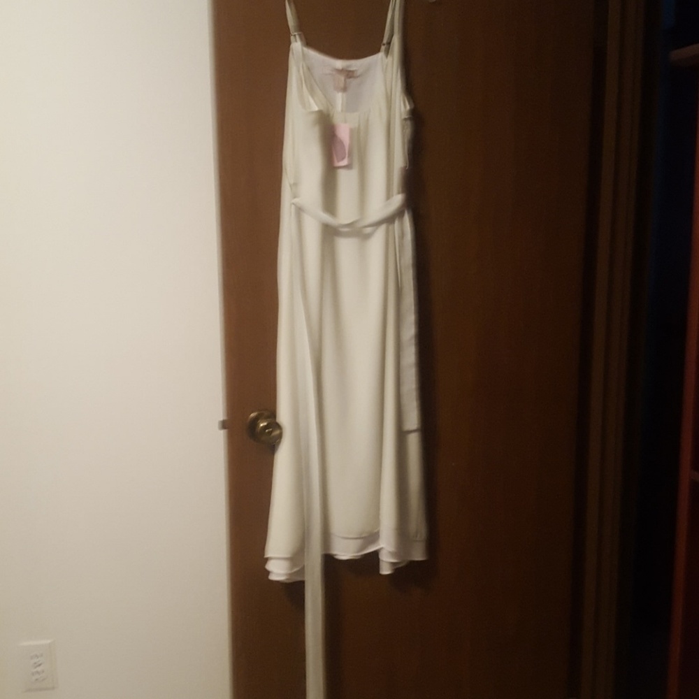 Lime light green summer dress